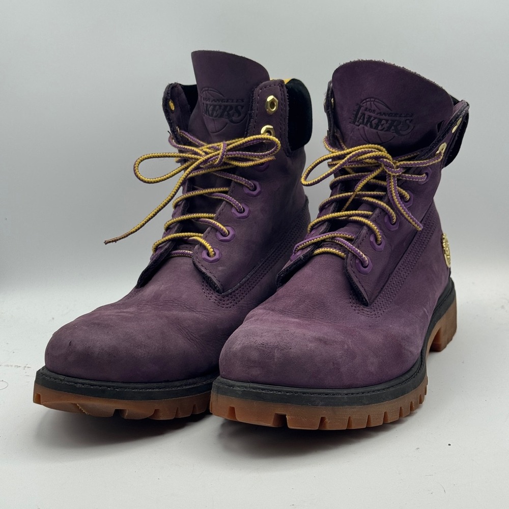 Los Angeles Lakers‎ Boots Mens NBA Basketball Timberland Limited Edition Size 8
